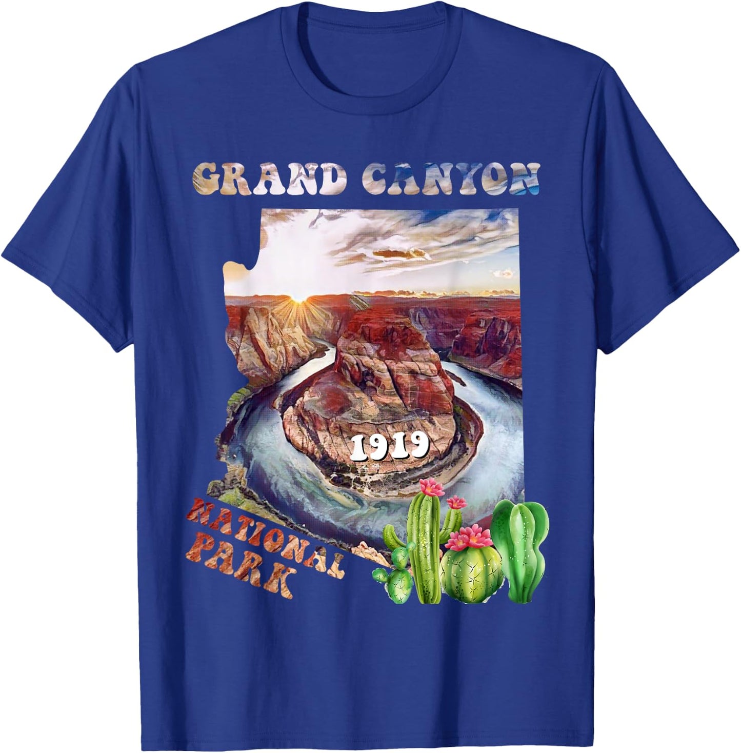 Grand Canyon National Park T-Shirt - T-Shirt | Royal