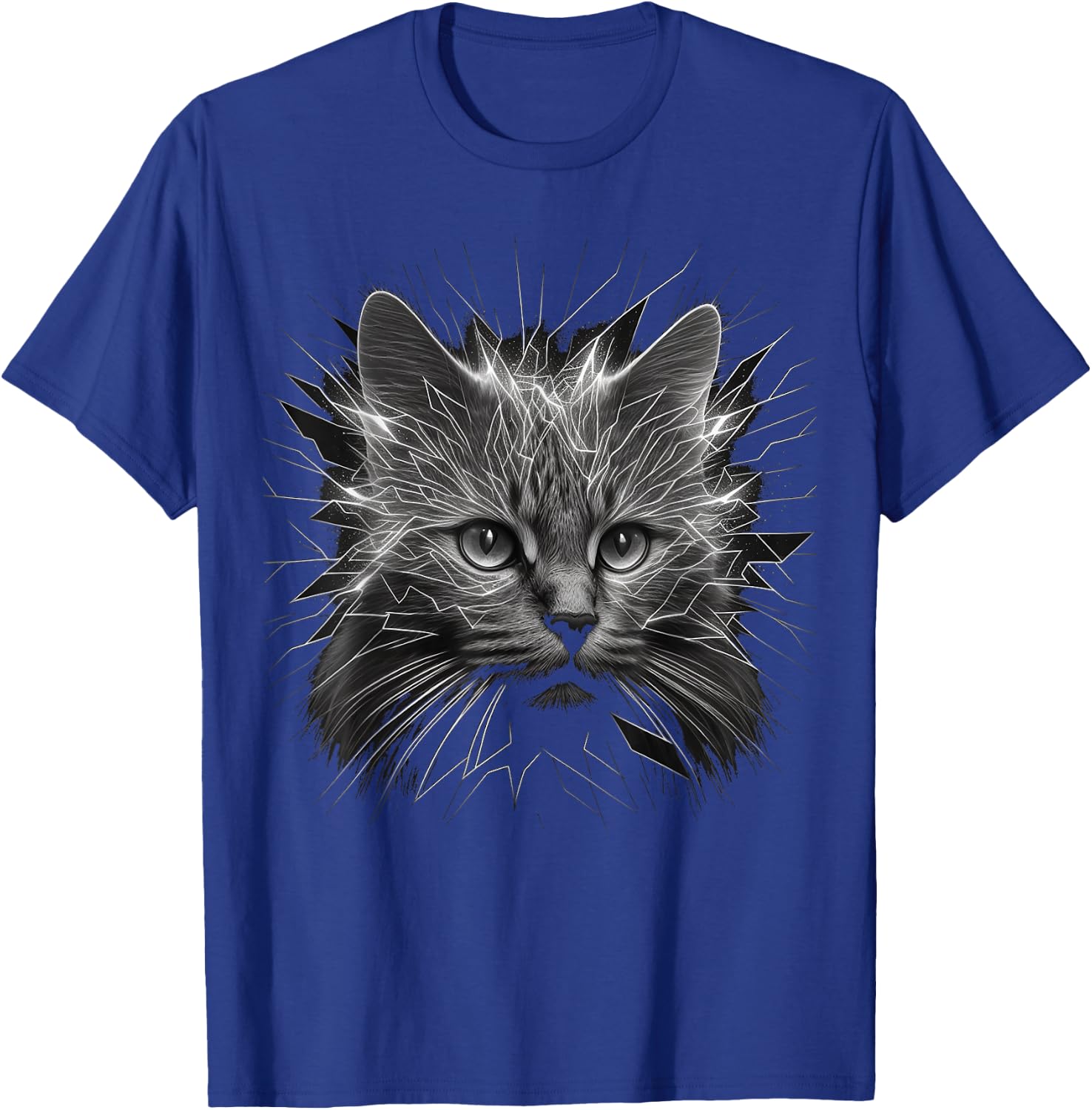 Cat, animal lovers, animal cat T-Shirt - T-Shirt | Royal