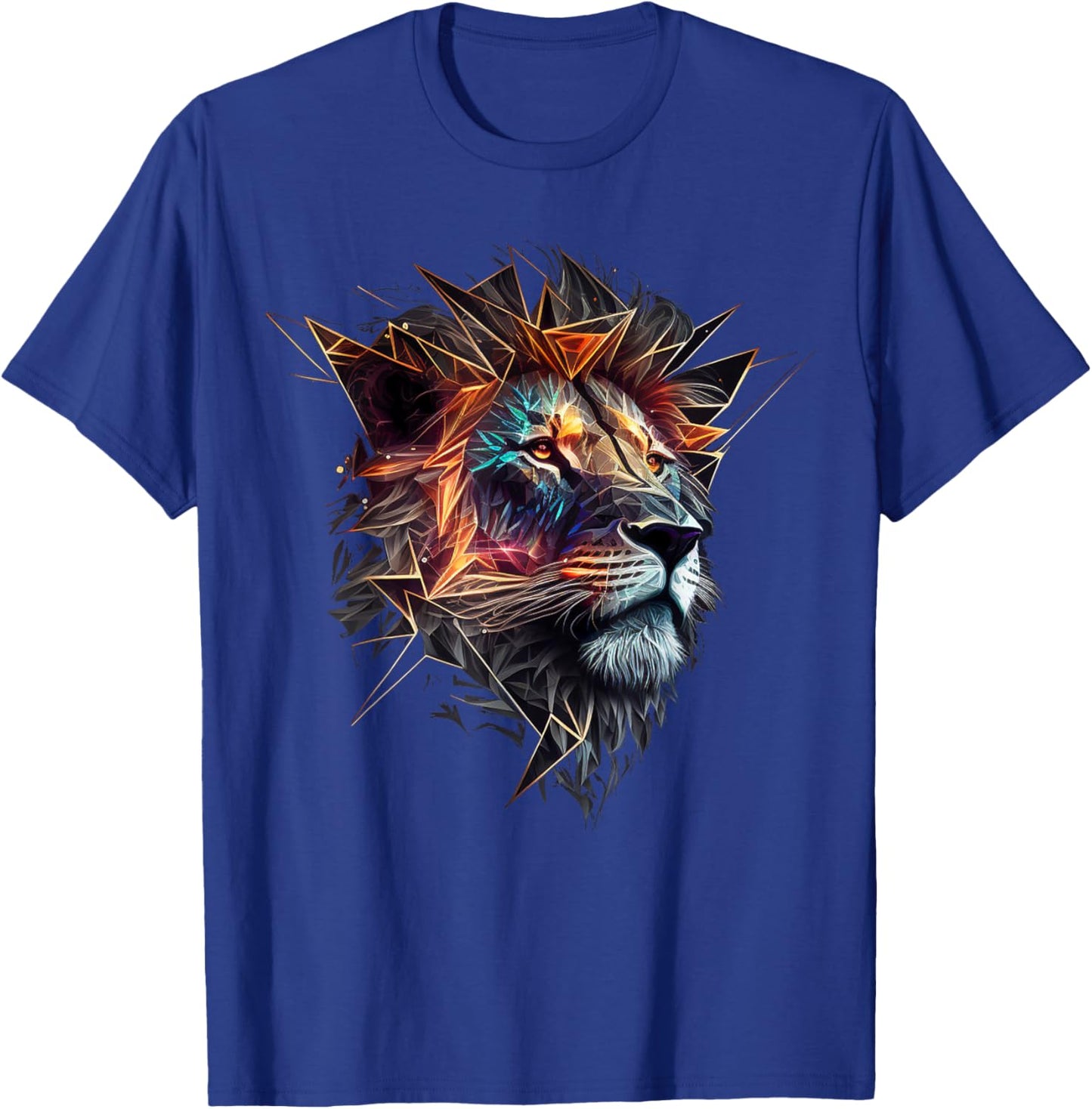 Lion Animal Lover Motif Animal Zoo Print Lion T-Shirt - T-Shirt | Royal