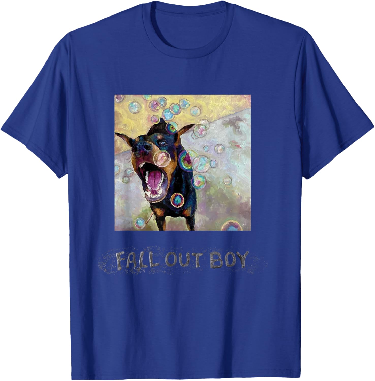 Fall Out Boy - SMFS Album Cover T-Shirt - T-Shirt | Royal
