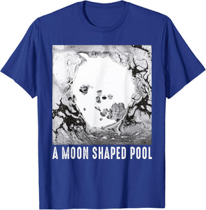 Vintage Radio Music 80s 90s Shaped Pool Outfits Moons Music T-Shirt - T-Shirt | Royal