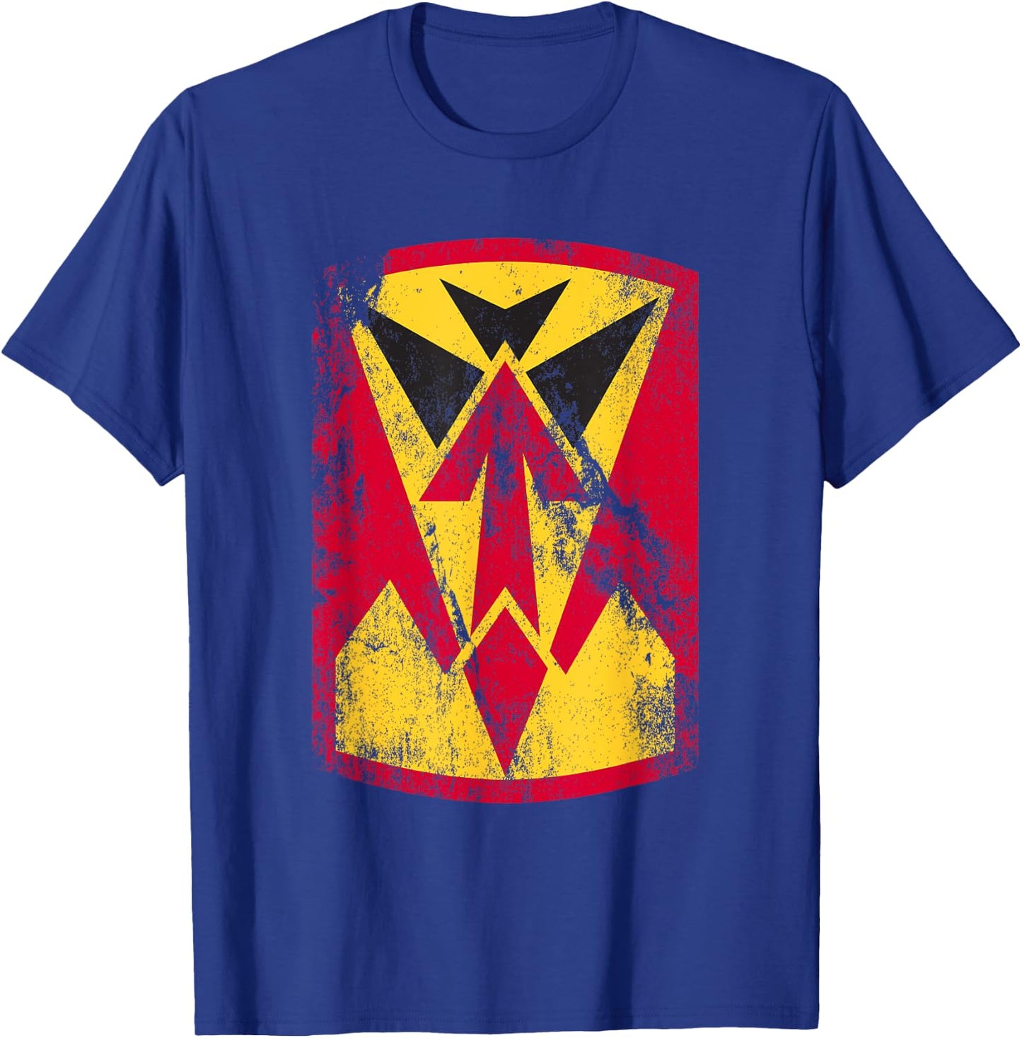 35th Air Defense Artillery Brigade Patch - 35th ADA Vintage T-Shirt - T-Shirt | Royal
