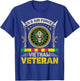 Vintage US Air Force Vietnam Veteran USA Flag Veterans Day Men T-Shirt - T-Shirt | Royal