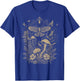 Cute Fairycore Floral Moth Aesthetic Girls Women Graphic T-Shirt - T-Shirt | Royal