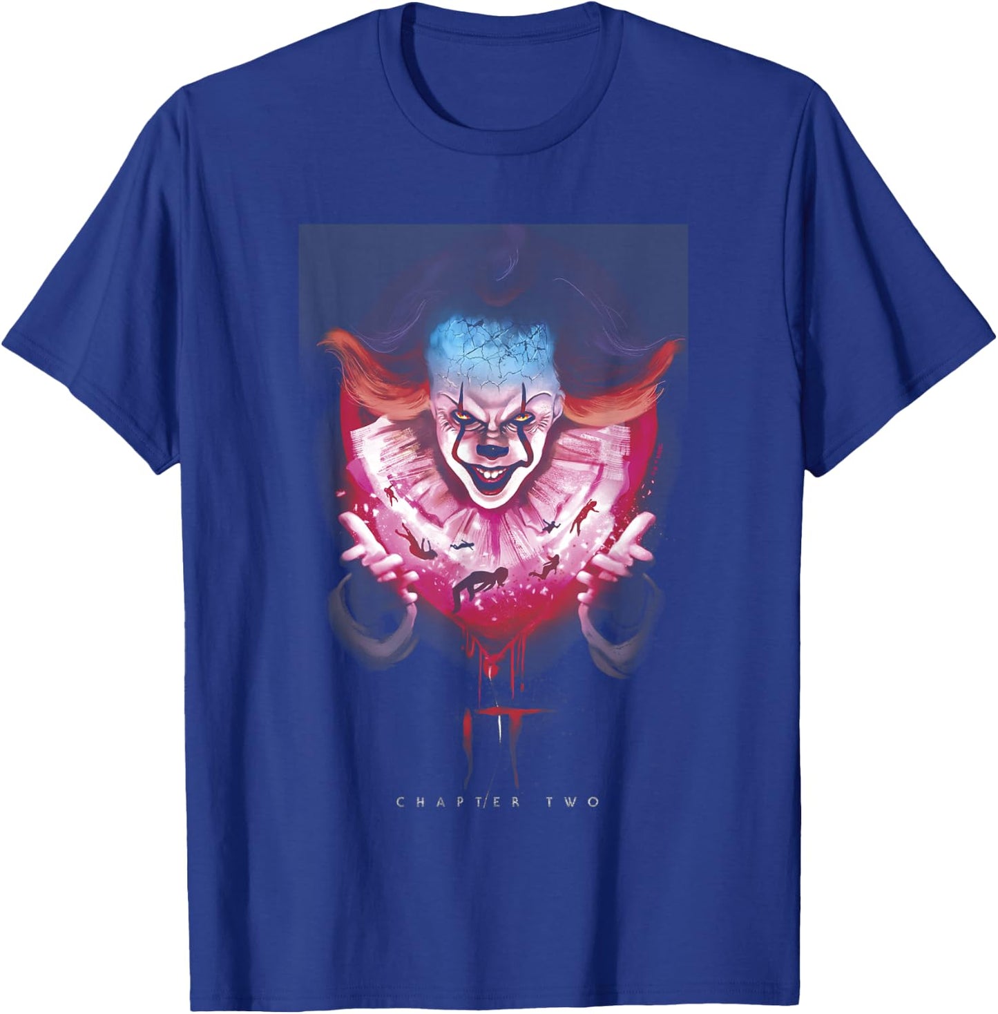 It Chapter Two Floating Children Evil Pennywise Portrait T-Shirt - T-Shirt | Royal