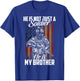 Proud Brother Of A Soldier He's Not Just A Soldier T-Shirt - T-Shirt | Royal