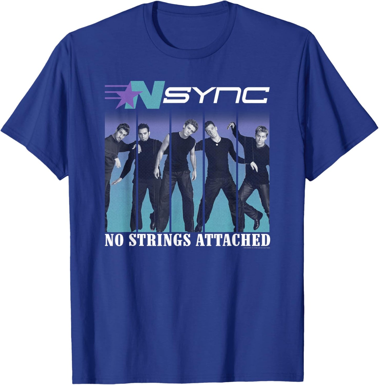 NSYNC Official Bringin' Da Noise T-Shirt - T-Shirt | Royal
