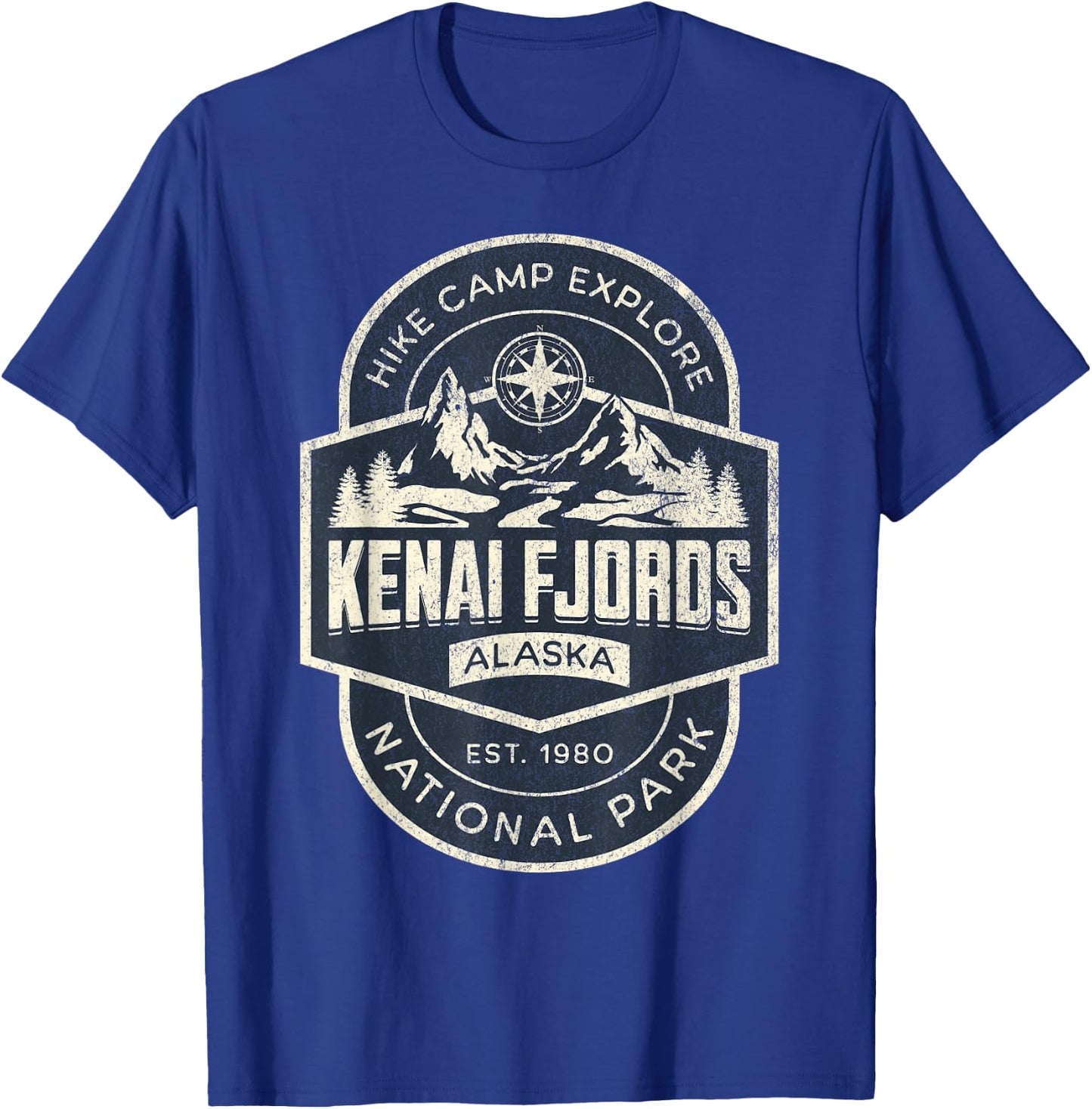 Kenai Fjords National Park T-Shirt - T-Shirt | Royal
