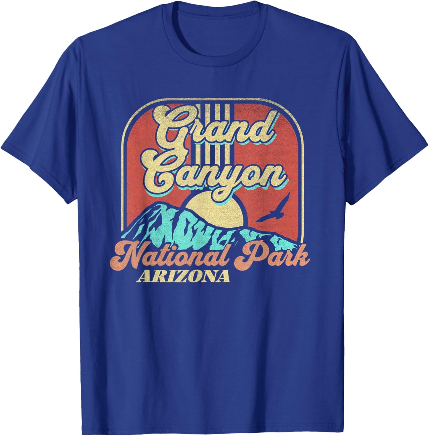 Grand Canyon National Park Arizona Nature Hiking Outdoors T-Shirt - T-Shirt | Royal