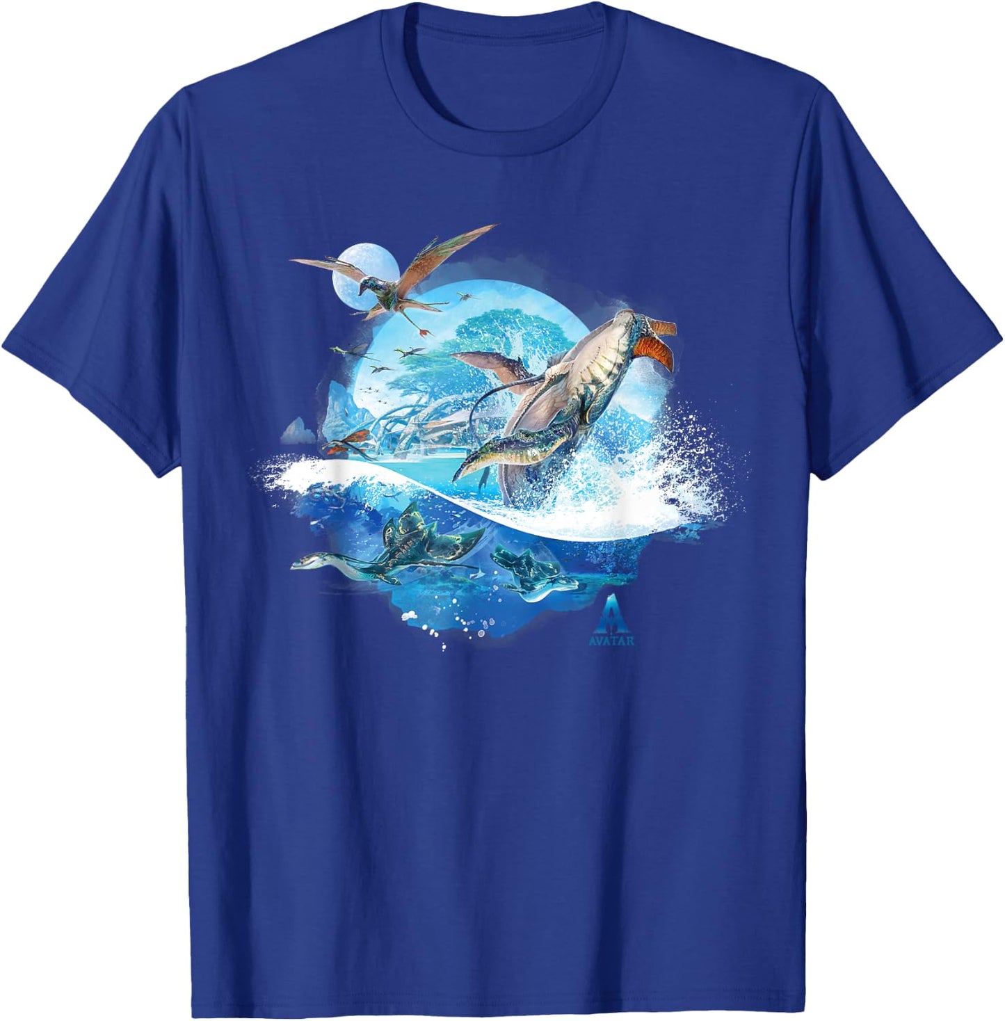 Avatar: The Way of Water Creatures of Sea and Sky T-Shirt - T-Shirt | Royal