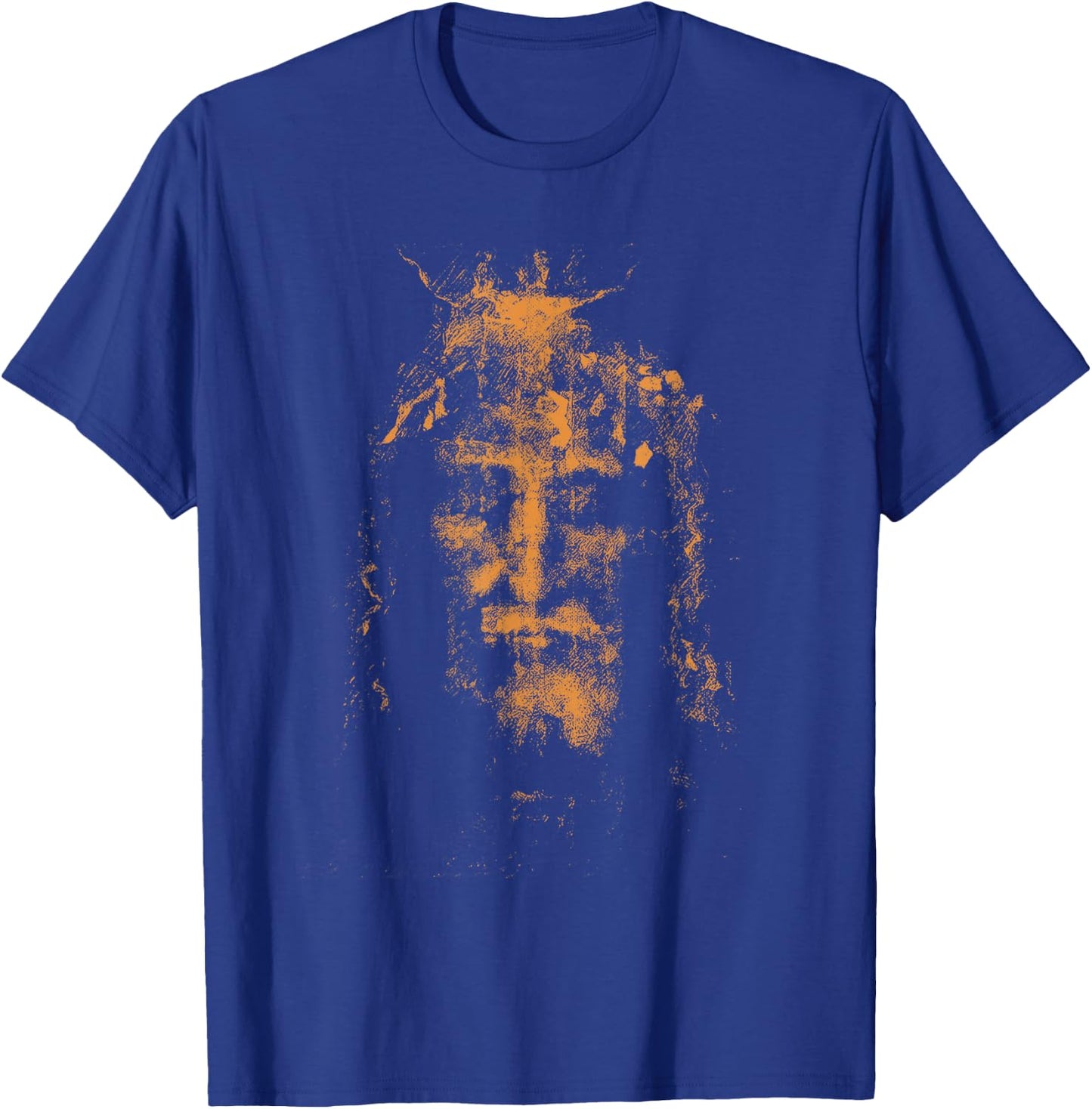 Vintage The Shroud Of Turin Holy Face Of Jesus T-Shirt - T-Shirt | Royal