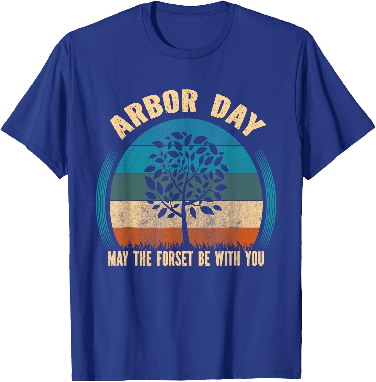 Plant Trees Tree Hugger Earth Day Arbor Day T-Shirt - T-Shirt | Royal