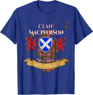 MacPherson Scottish Family Clan Middle Ages Mischief T-Shirt - T-Shirt | Royal