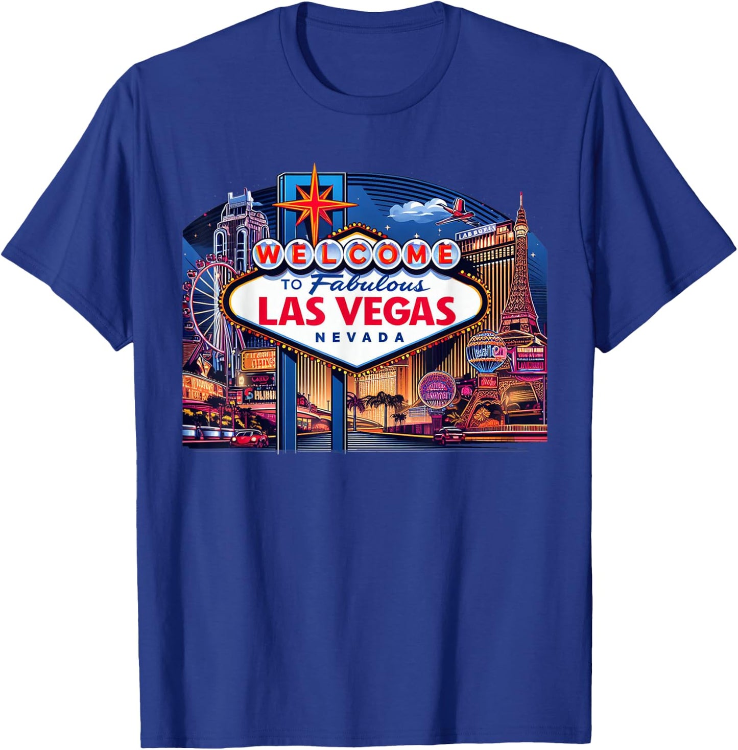 Love LAS VEGAS Baby Shirt for Holidays in Las Vegas Souvenir T-Shirt - T-Shirt | Royal