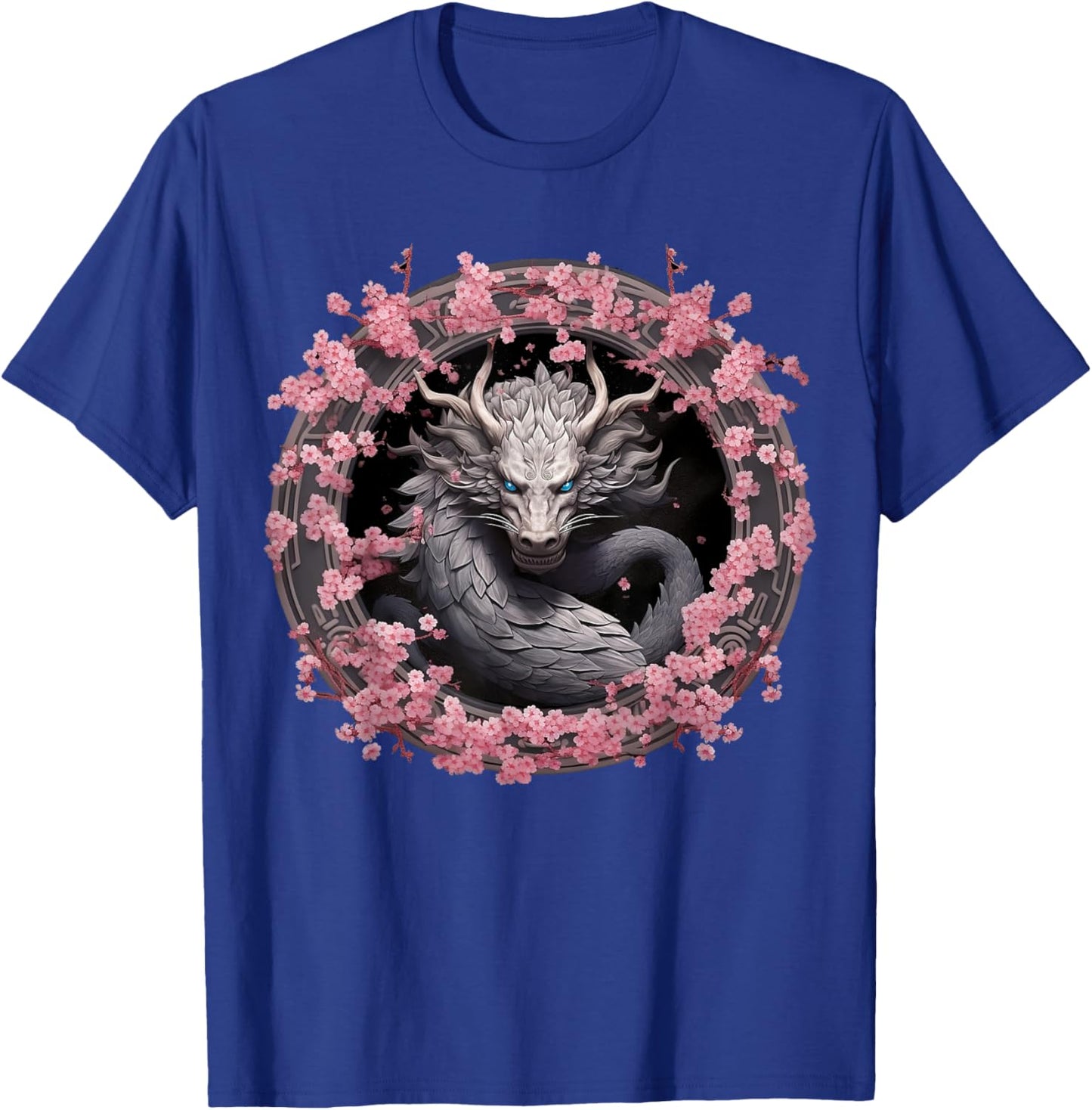 Blossom Dragon T-Shirt - T-Shirt | Royal