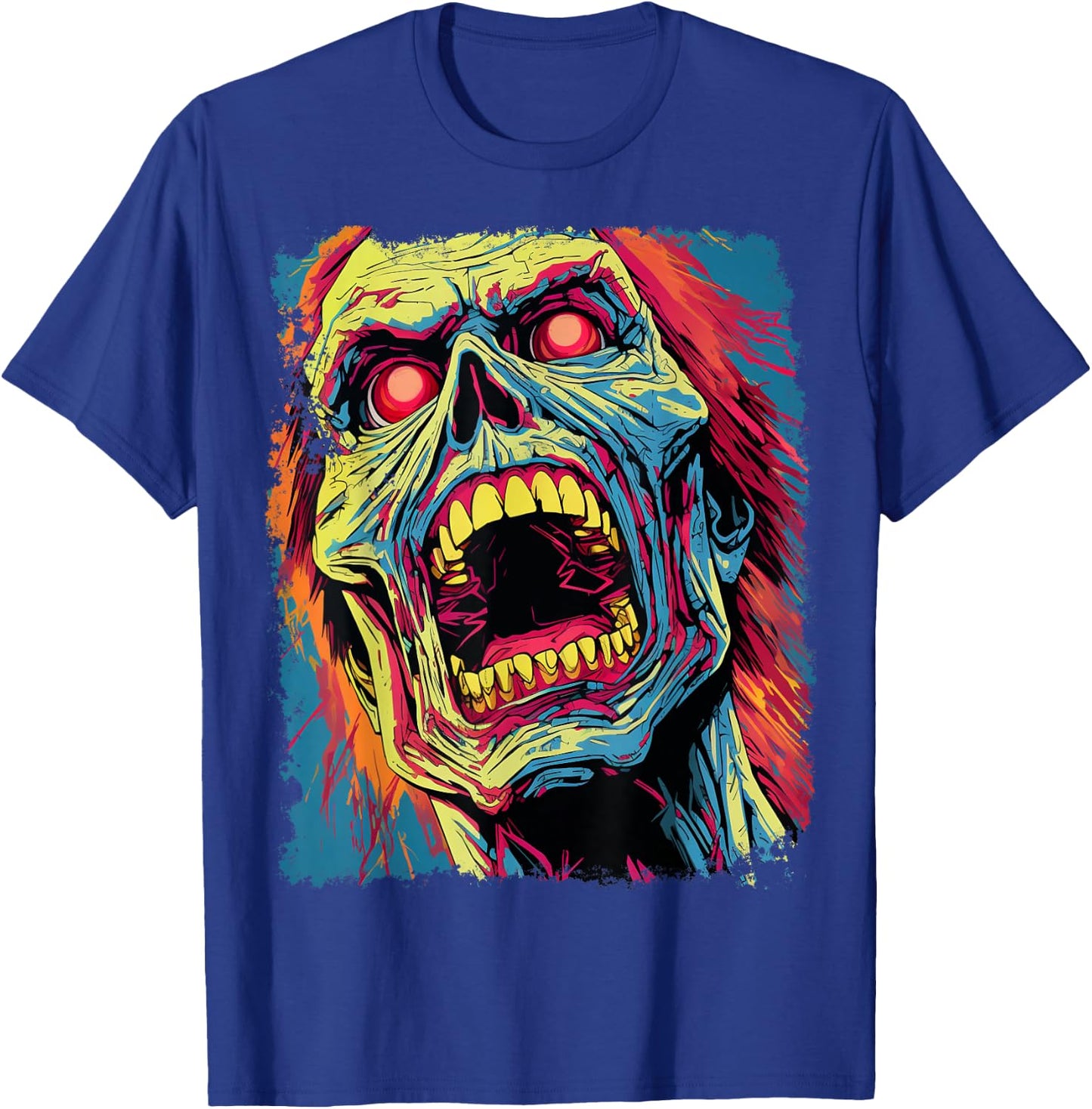 Classic Horror Halloween T-Shirt - T-Shirt | Royal