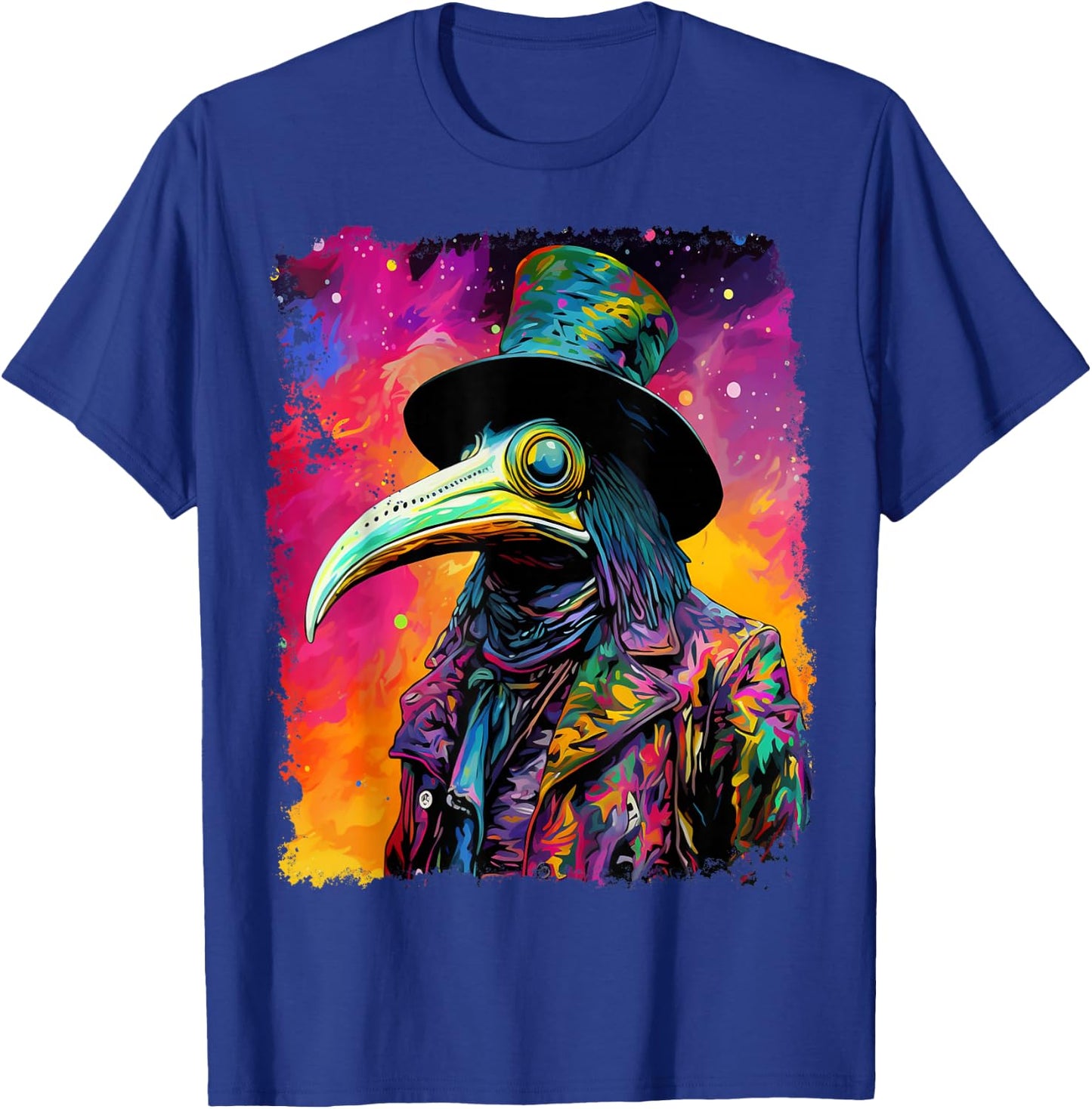 Design Plague Doctor T-Shirt - T-Shirt | Royal
