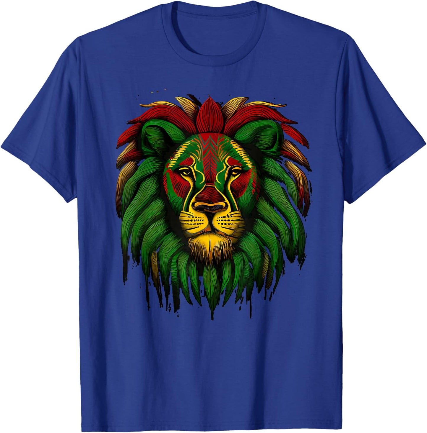 Kids Leo Awesome Lion Zodiac Birthday Sign Reggae Legend T-Shirt - T-Shirt | Royal
