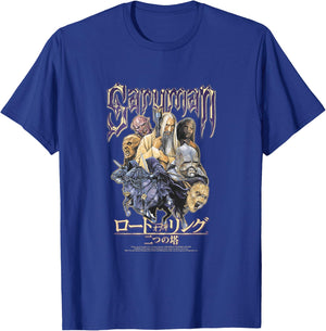 The Lord of The Rings: Two Towers Saruman Group Small T-Shirt - T-Shirt | Royal