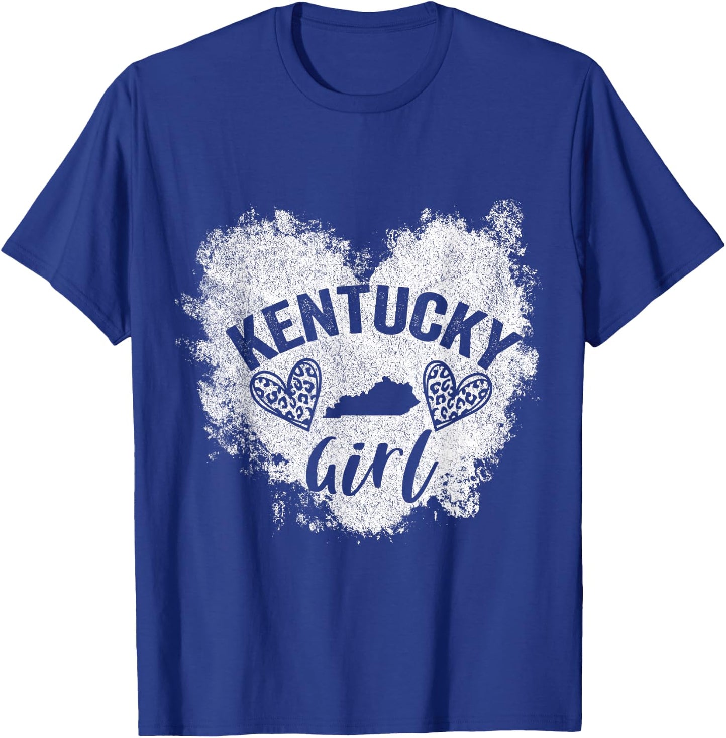 Kentucky Girl Funny Hometown Kentucky Home Kentucky Roots T-Shirt - T-Shirt | Royal
