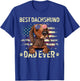 Dachshund Dad Flag American Best Dog Dad Ever Dachshund Men T-Shirt - T-Shirt | Royal