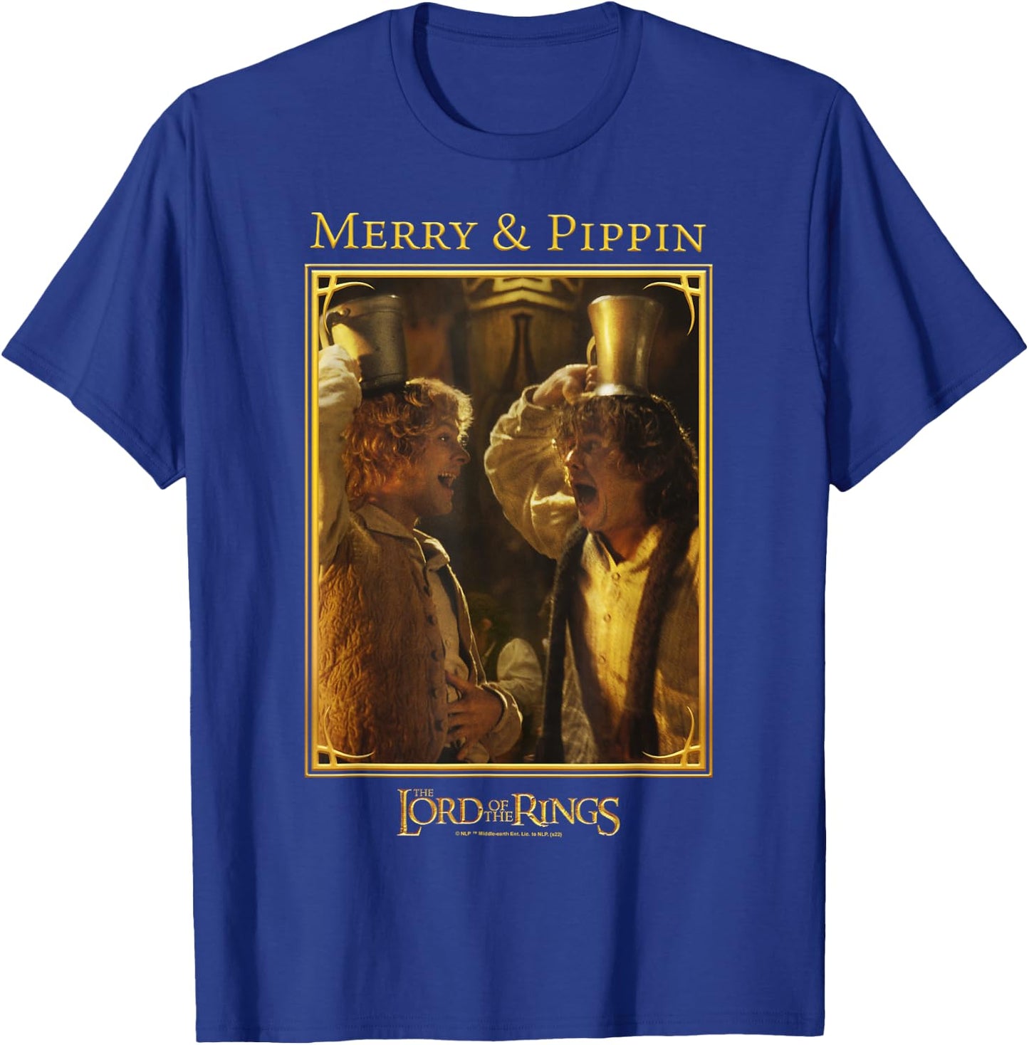 The Lord of The Rings Merry & Pippin Funny Memory Poster T-Shirt - T-Shirt | Royal