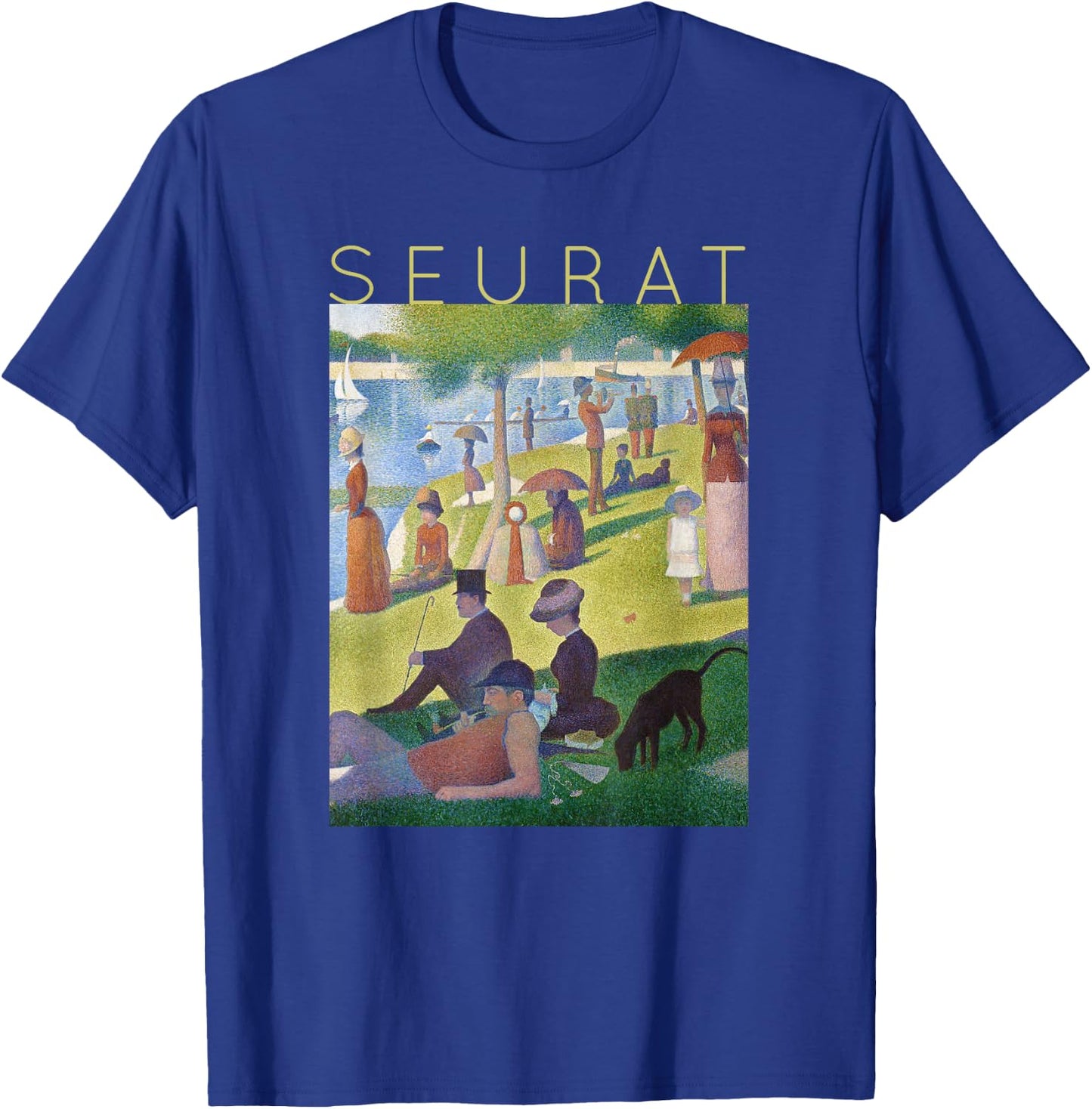 Georges Seurat - A Sunday Afternoon on La Grande Jatte 3 T-Shirt - T-Shirt | Royal