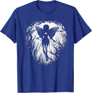 Dark Art Aesthetic Fairy Fairycore Gothic Horror Art T-Shirt - T-Shirt | Royal