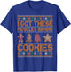I Got These Muscles Baking Cookies Christmas Ugly T-Shirt - T-Shirt | Royal