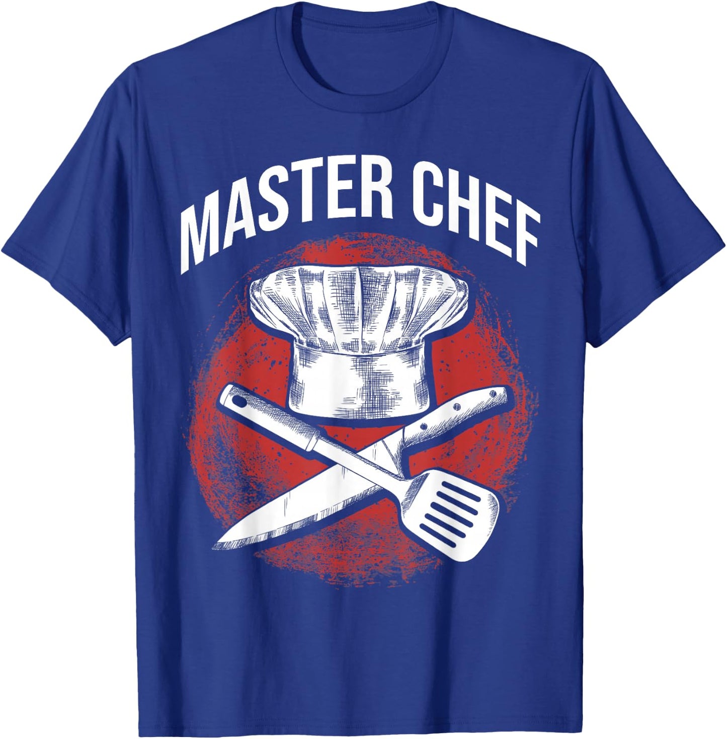 Master Chef Restaurant Kitchen Chef Cooking Lovers Cooks T-Shirt - T-Shirt | Royal