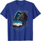 Flathead Lake Montana Vintage Bear T-Shirt - T-Shirt | Royal