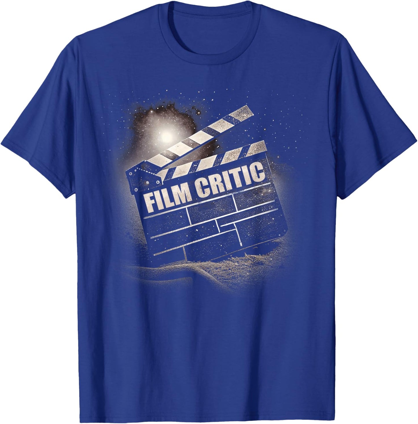 Film Critic Movie Clapper Board Costume T-Shirt - T-Shirt | Royal