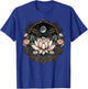 Moon Yoga Meditation Lotus Flower on Celestial Lunar Lotus T-Shirt - T-Shirt | Royal