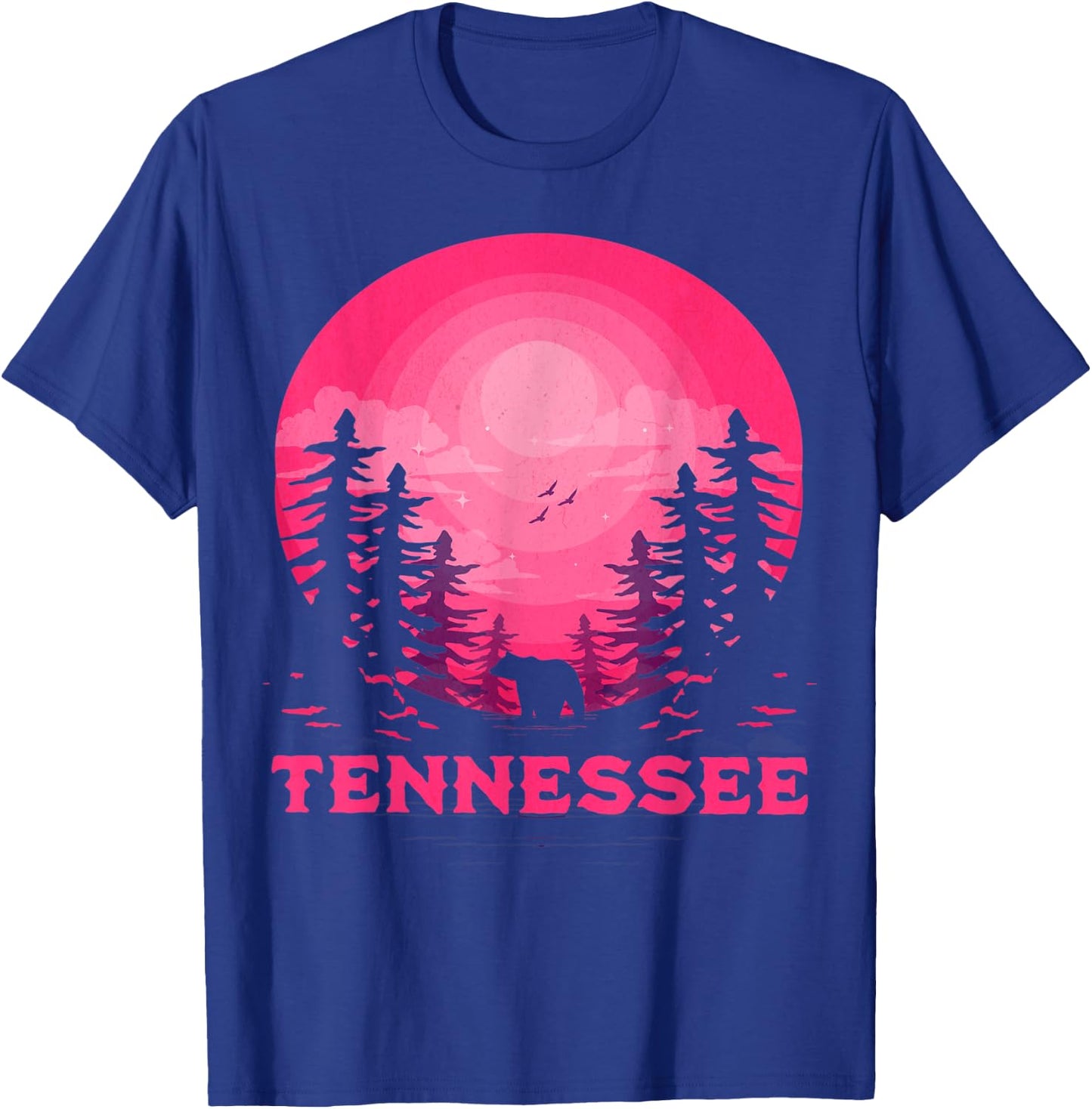 Tennessee Bear Nature Outdoors T-Shirt - T-Shirt | Royal