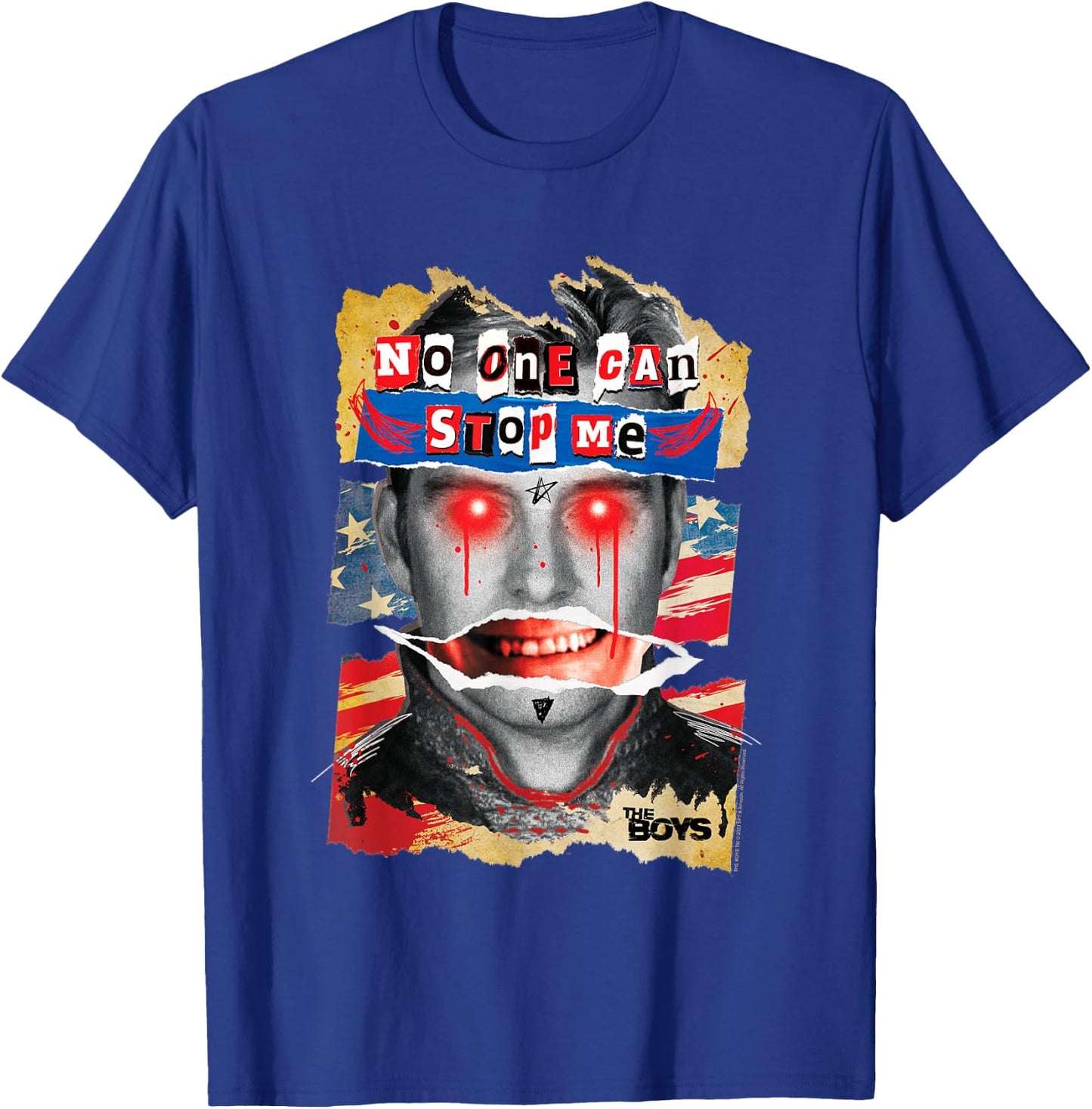 The Boys Homelander No One Can Stop Me T-Shirt - T-Shirt | Royal