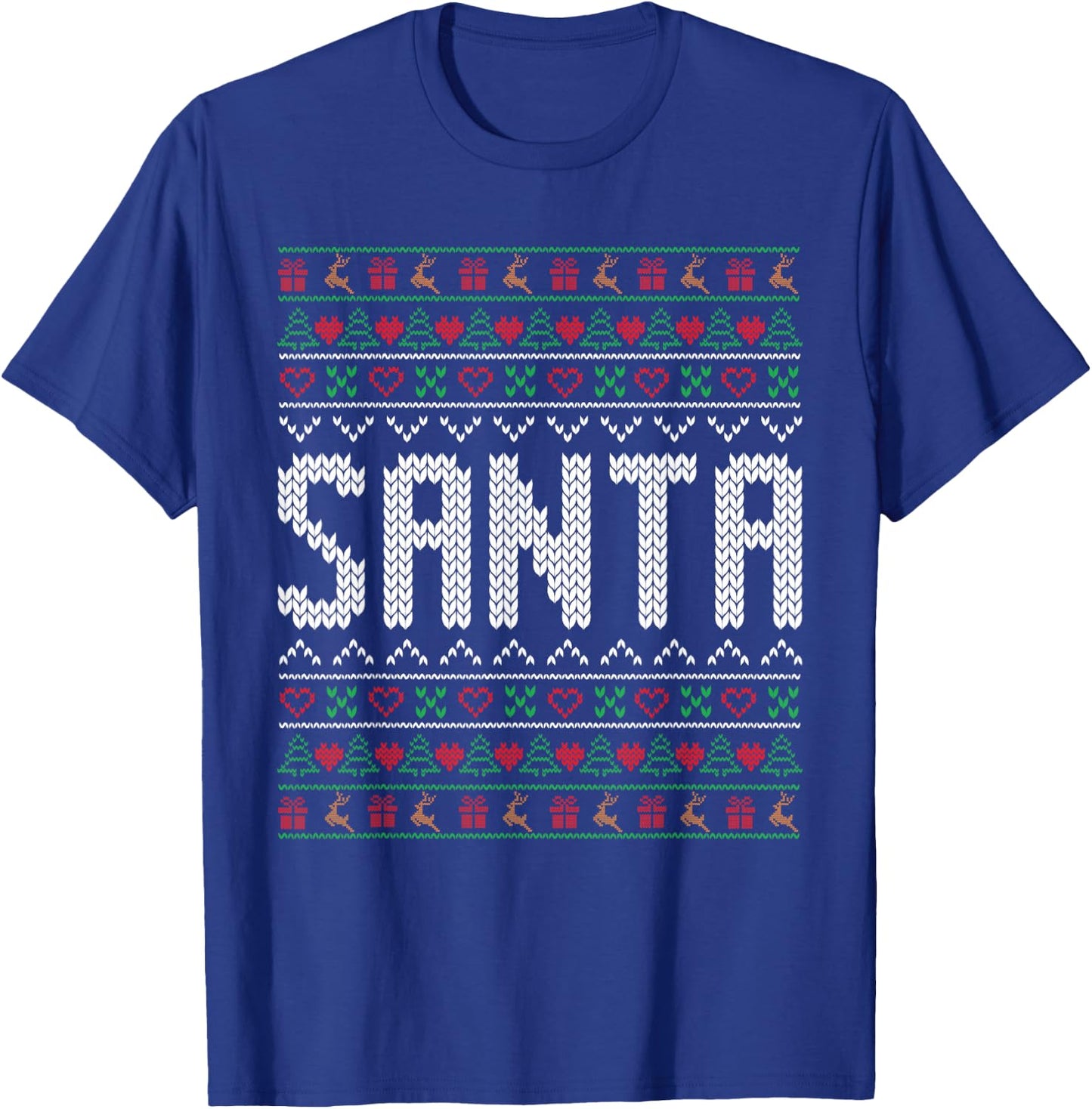 I'm So Good Santa Came Twice Christmas Couple Matching Sets T-Shirt - T-Shirt | Royal