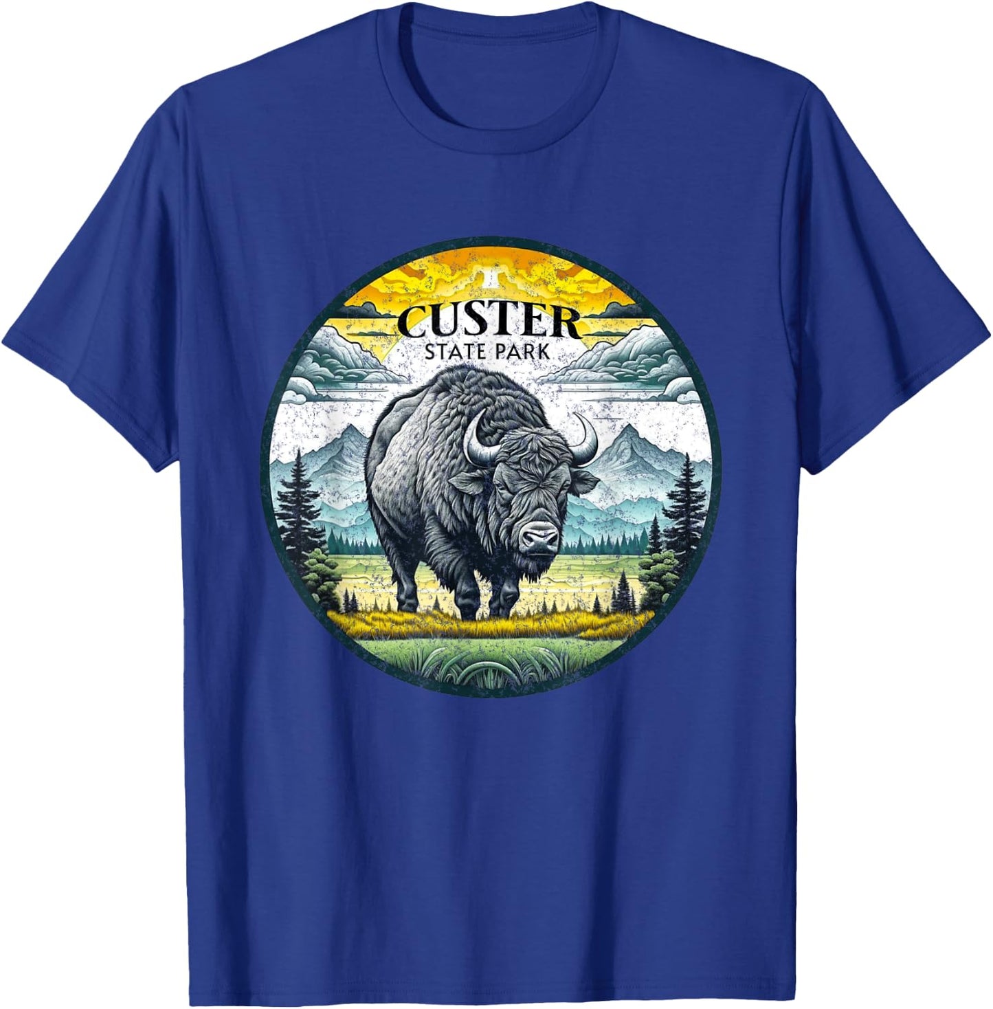 Custer State Park T-Shirt - T-Shirt | Royal