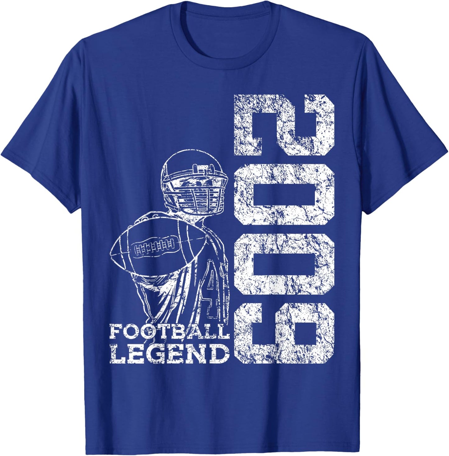 17 Years Football Legend 2009 17th Birthday T-Shirt - T-Shirt | Royal