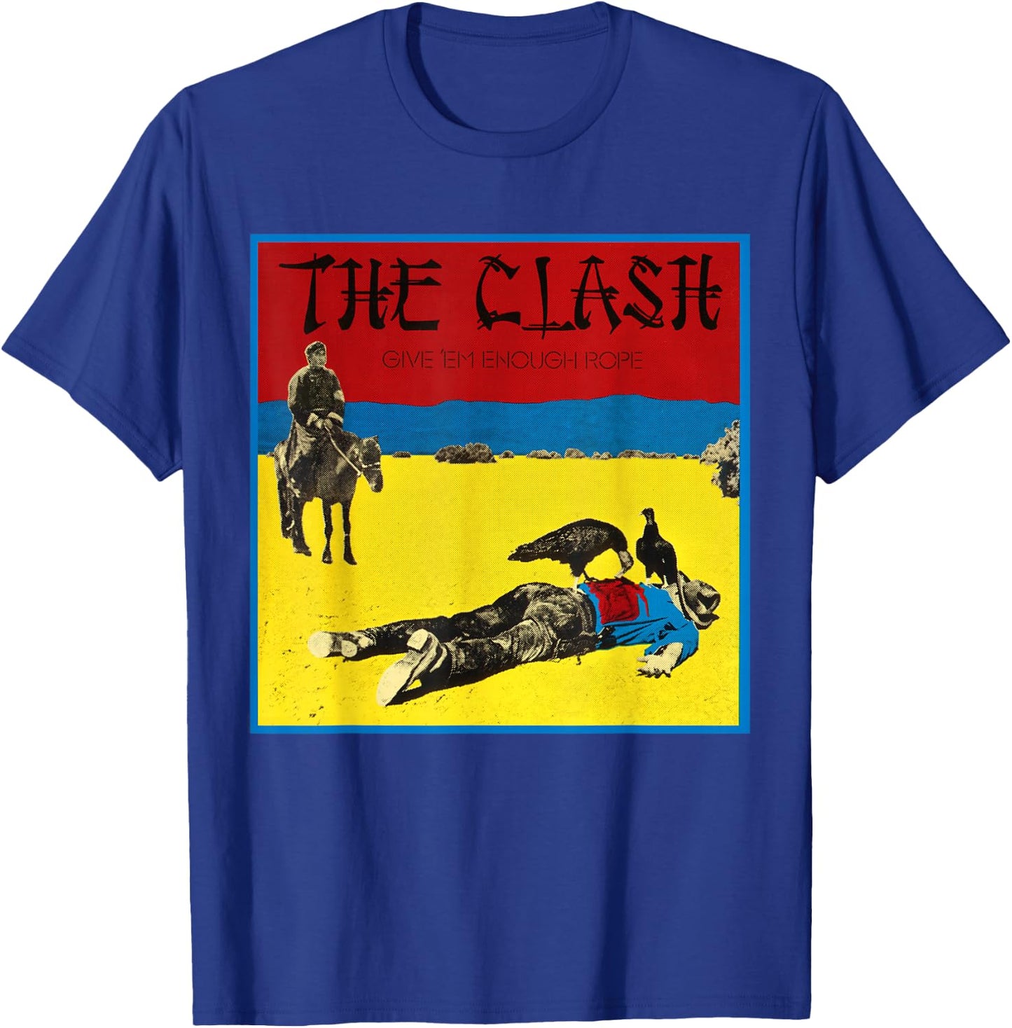 The Clash - Give 'Em Enough Rope T-Shirt - T-Shirt | Royal