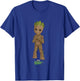 Marvel I Am Groot Super Cute Seedling Superhero Poster T-Shirt - T-Shirt | Royal