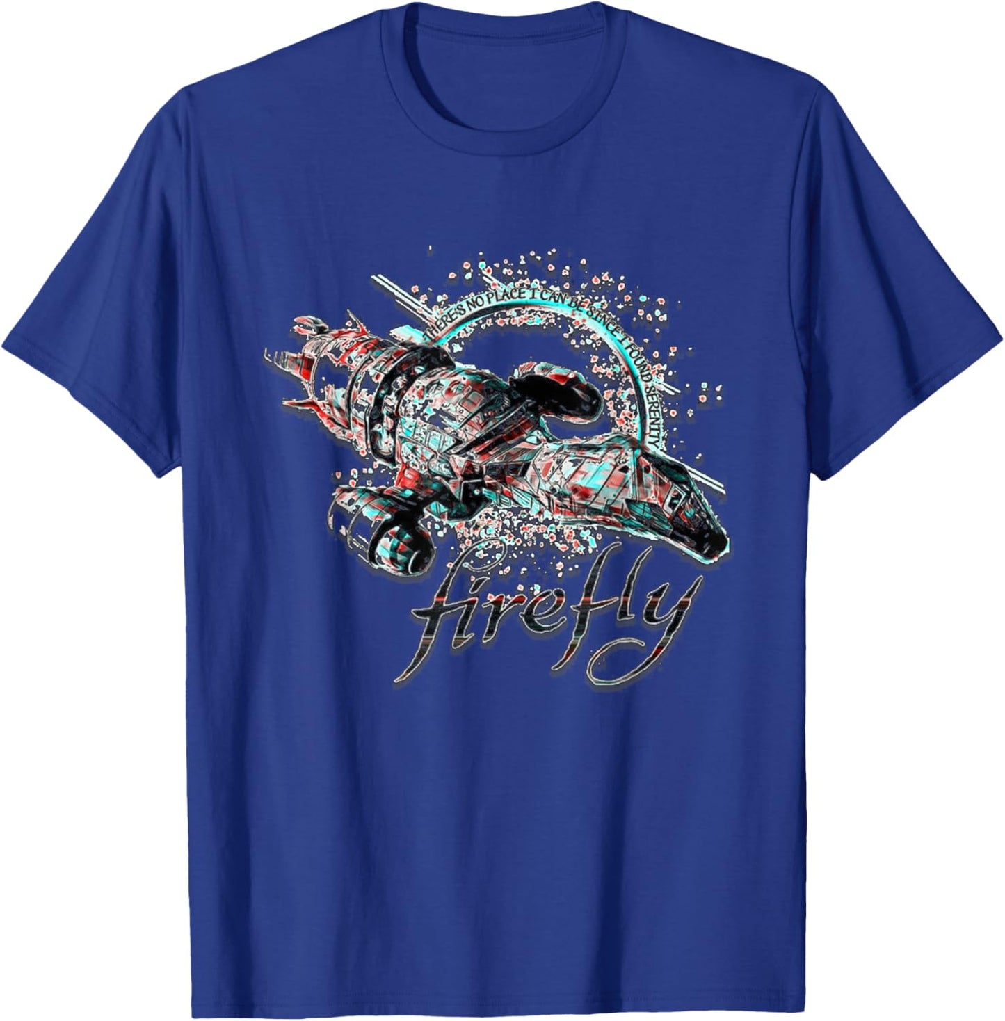 Vintage Shiny Since 2002 Firefly Serenity T-Shirt - T-Shirt | Royal