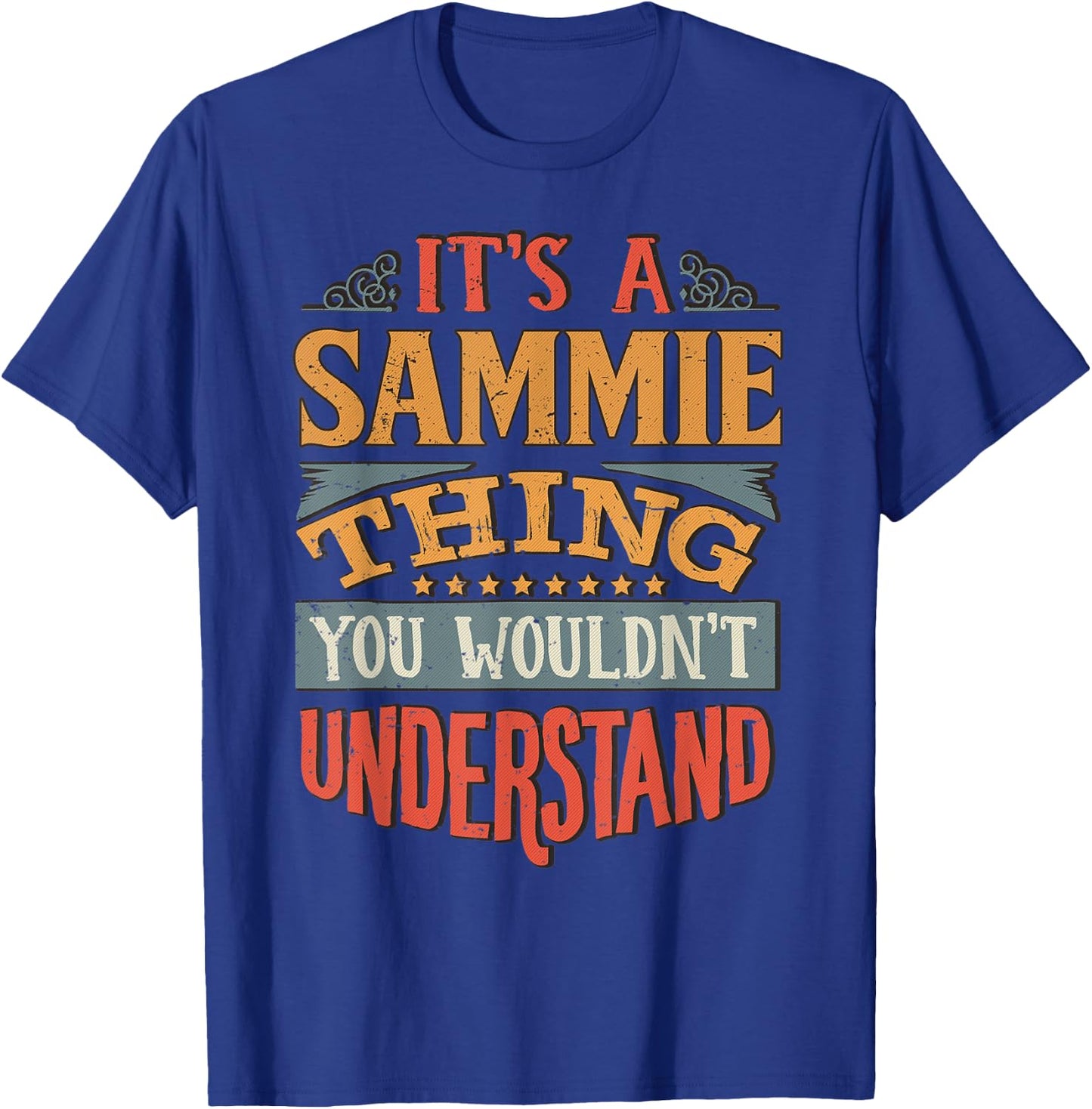 Sammie Name T-Shirt - T-Shirt | Royal