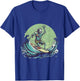 Zombie Surfing Halloween Costume Surf Surfer Men Women T-Shirt - T-Shirt | Royal
