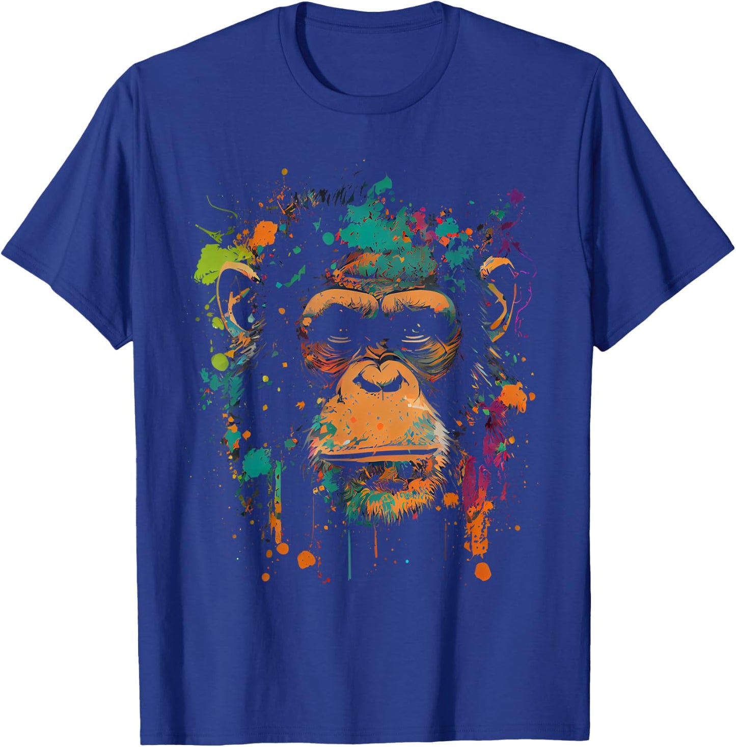 Chimpanzee Monkey Safari Favourite Animal Fan Chimpanzee Fan T-Shirt - T-Shirt | Royal