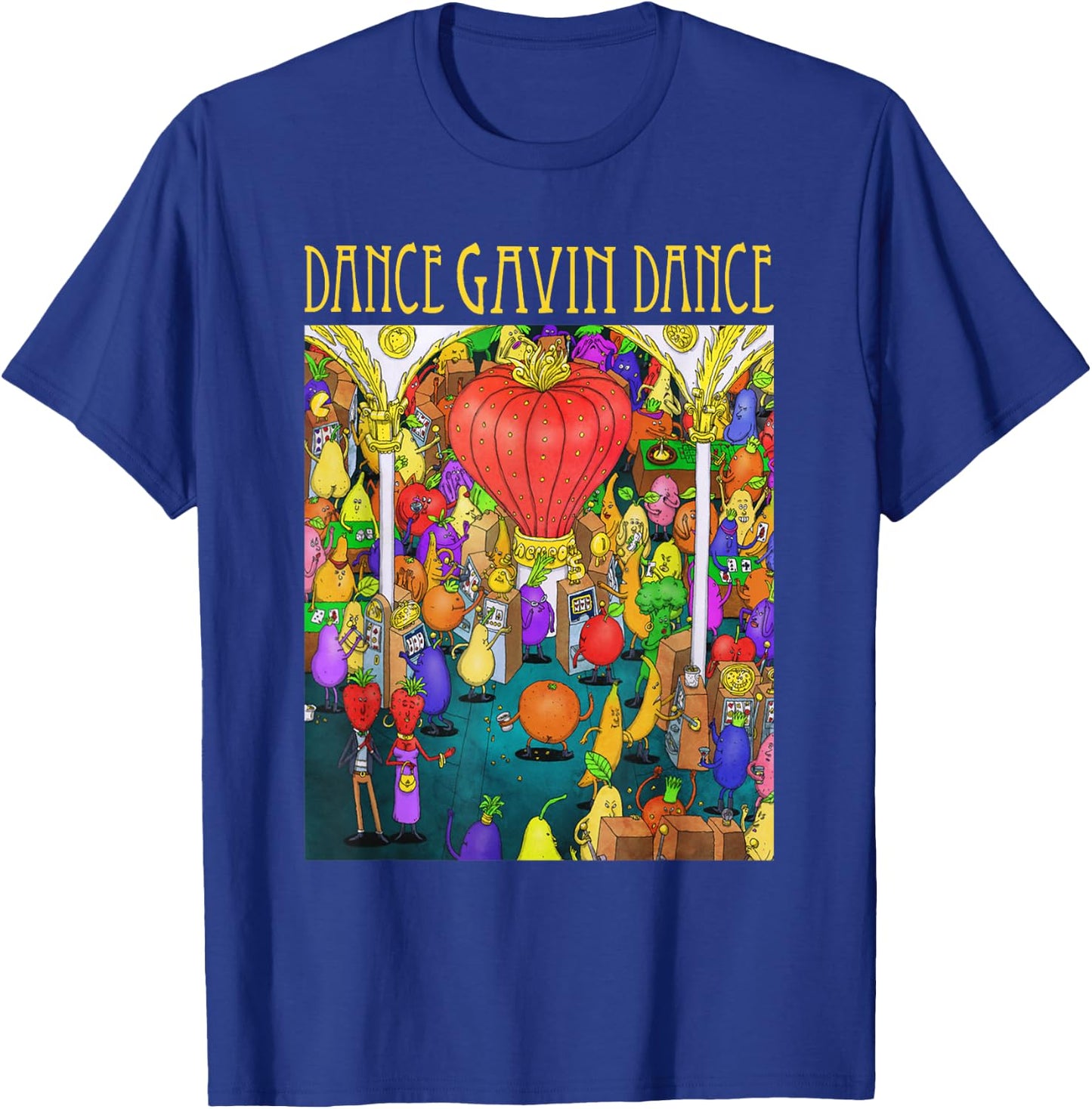 Dance Gavin Dance Merch - Dance Gavin Dance - Dance Gavin T-Shirt - T-Shirt | Royal