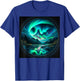 Alaska Aurora Borealis Nature Art for Hiking and Camping T-Shirt - T-Shirt | Royal