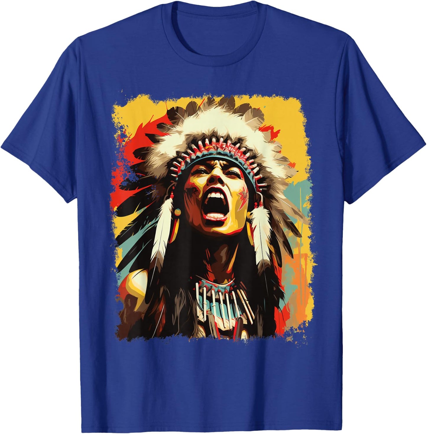 Native American T-Shirt - T-Shirt | Royal
