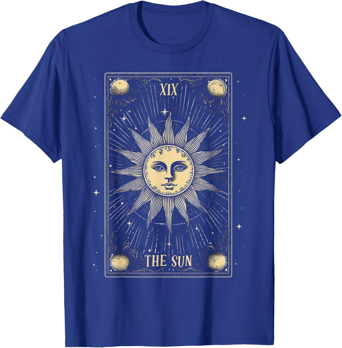 Sun Tarot Card Radiates Optimism, Positivity And Joy T-Shirt - T-Shirt | Royal