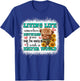 Living Life Somewhere Between Jesus Take The Wheel T-Shirt - T-Shirt | Royal