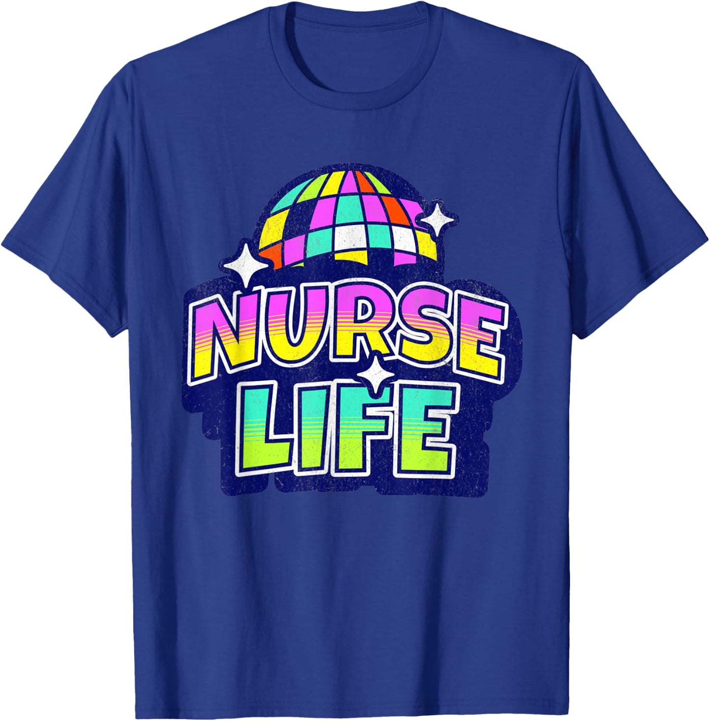 70s Disco Nurse's Day Nurse Life Nurse Week 2023 Women T-Shirt - T-Shirt | Royal